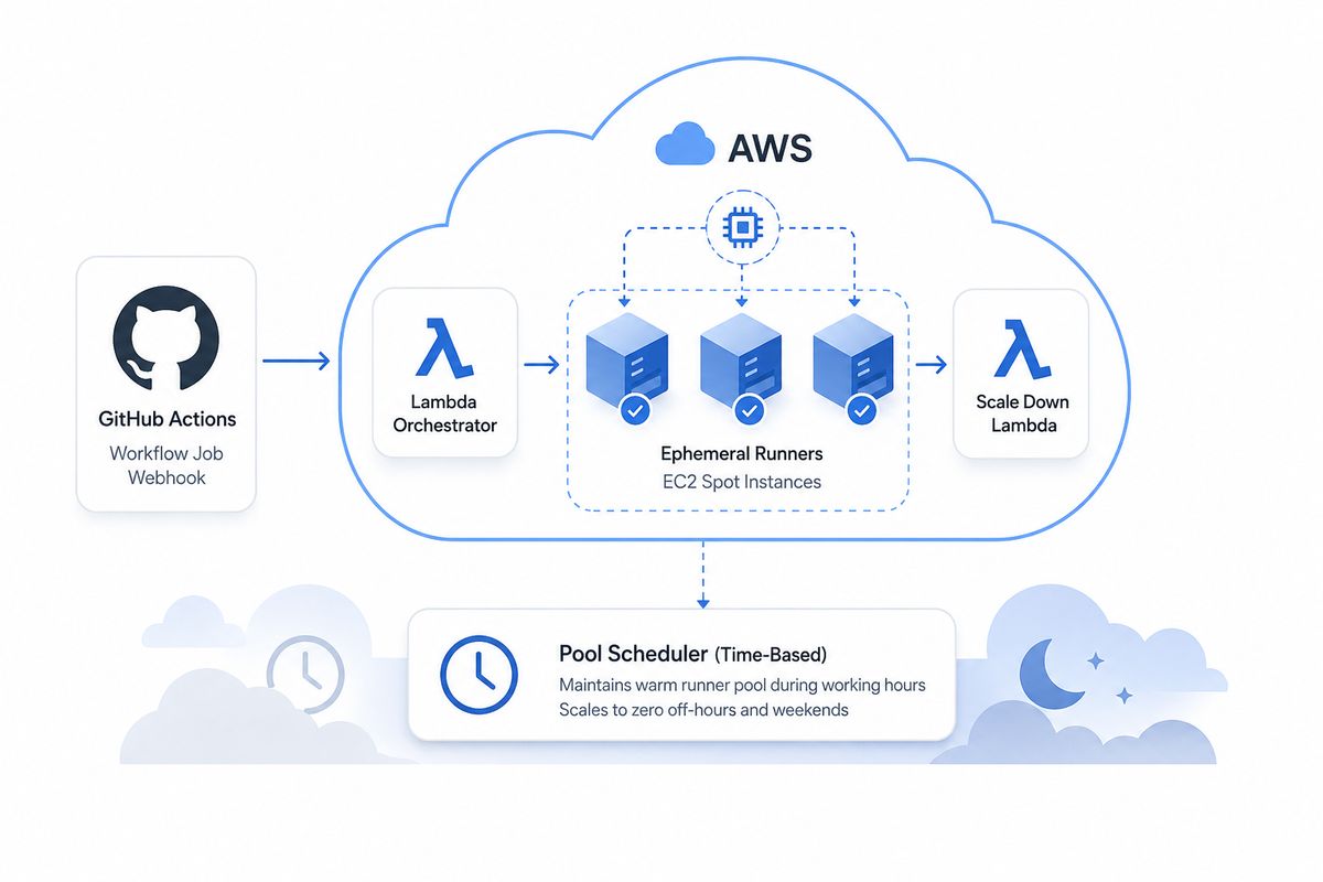Scalable Ephemeral GitHub Actions Runners on AWS Spot Instances with ...